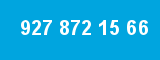 927 872 15 66 927 872 15 66